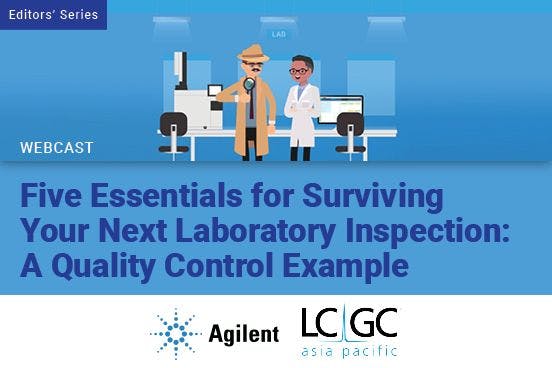 Five Essentials for Surviving Your Next Laboratory Inspection: A Quality Control Example