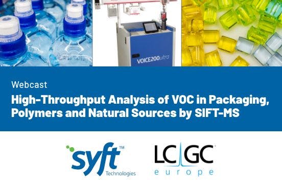 High-Throughput Analysis of VOC in Packaging, Polymers and Natural Sources by SIFT-MS