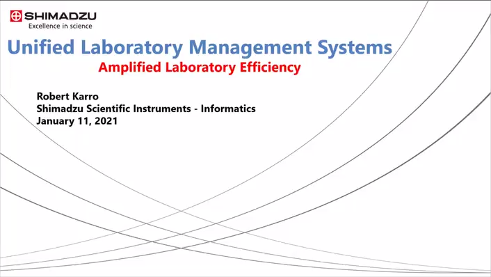 Unified Laboratory Management Systems 