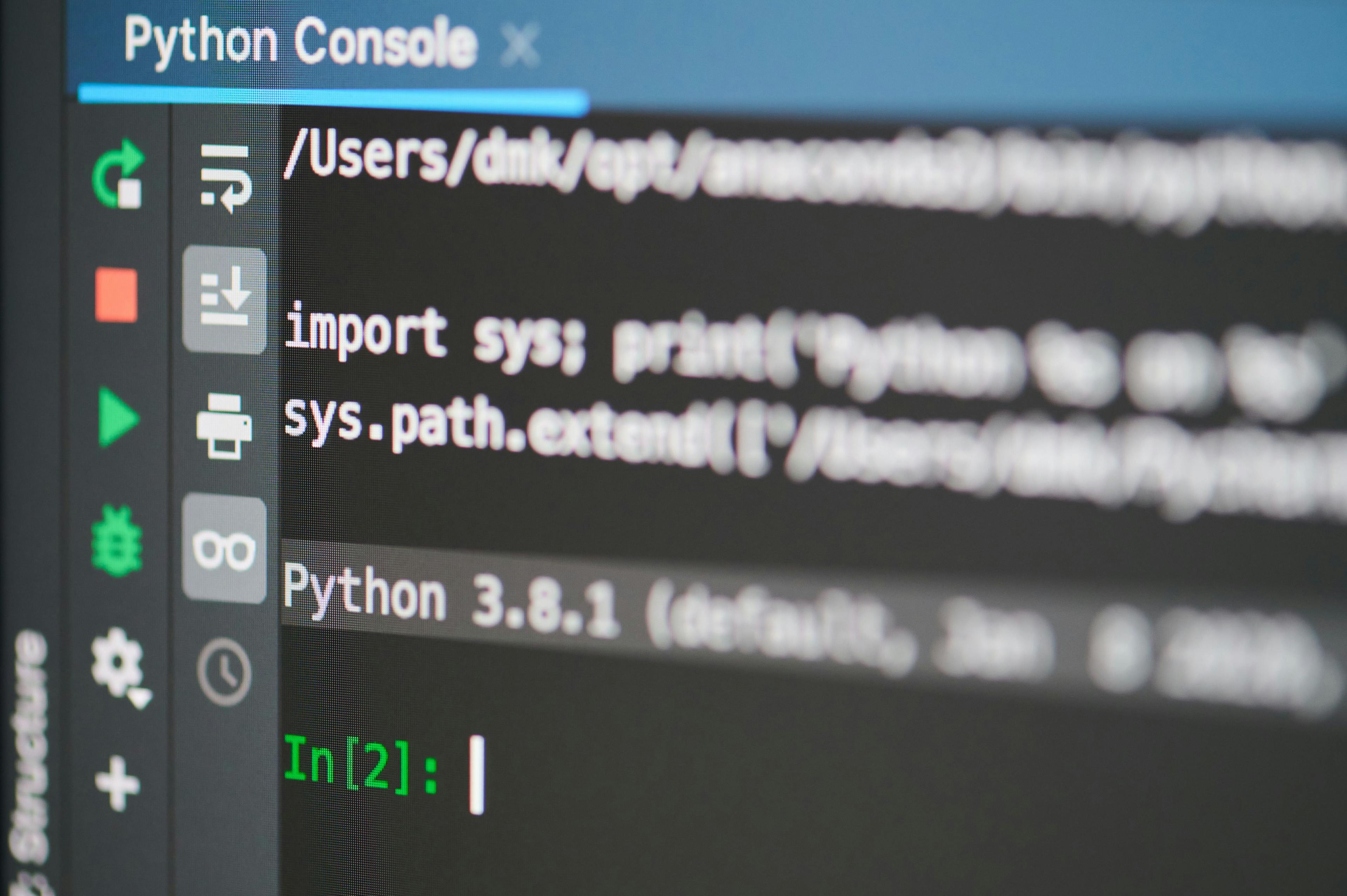 Python programming console | Image Credit: © PixieMe - stock.adobe.com
