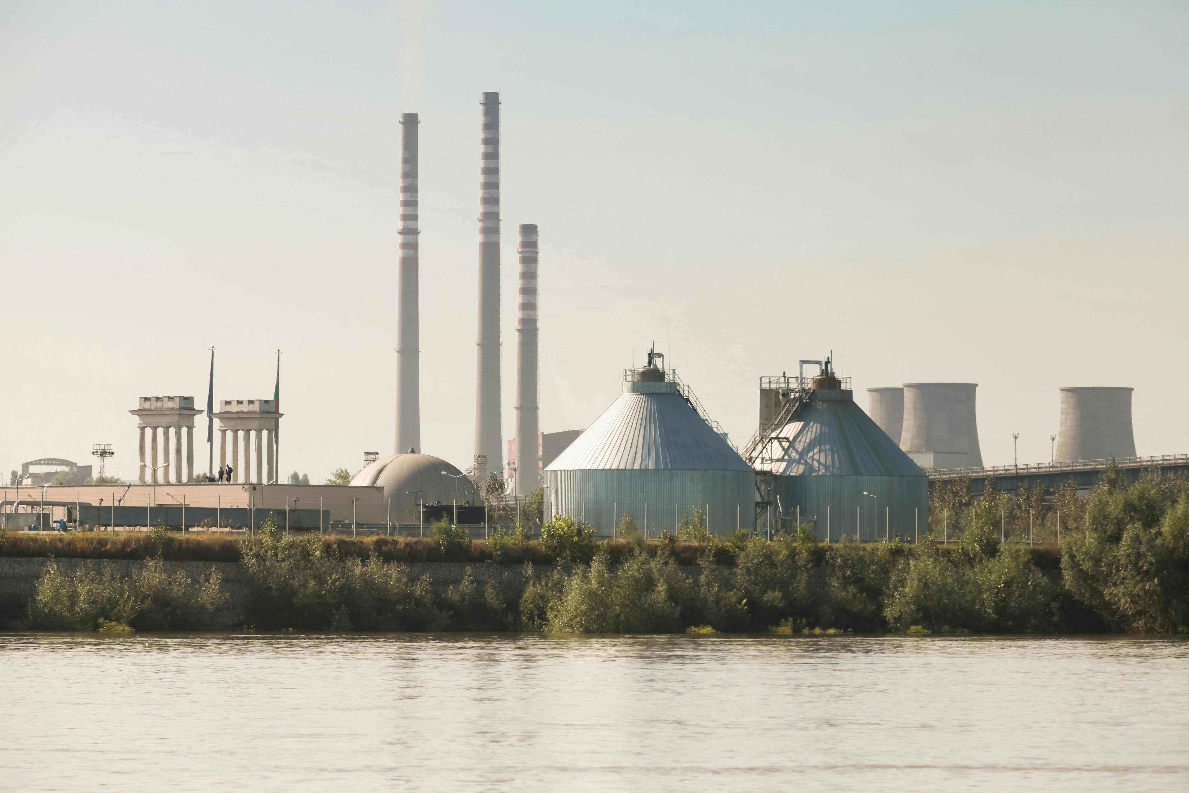 Ruse Iztok Thermal Power Plant view