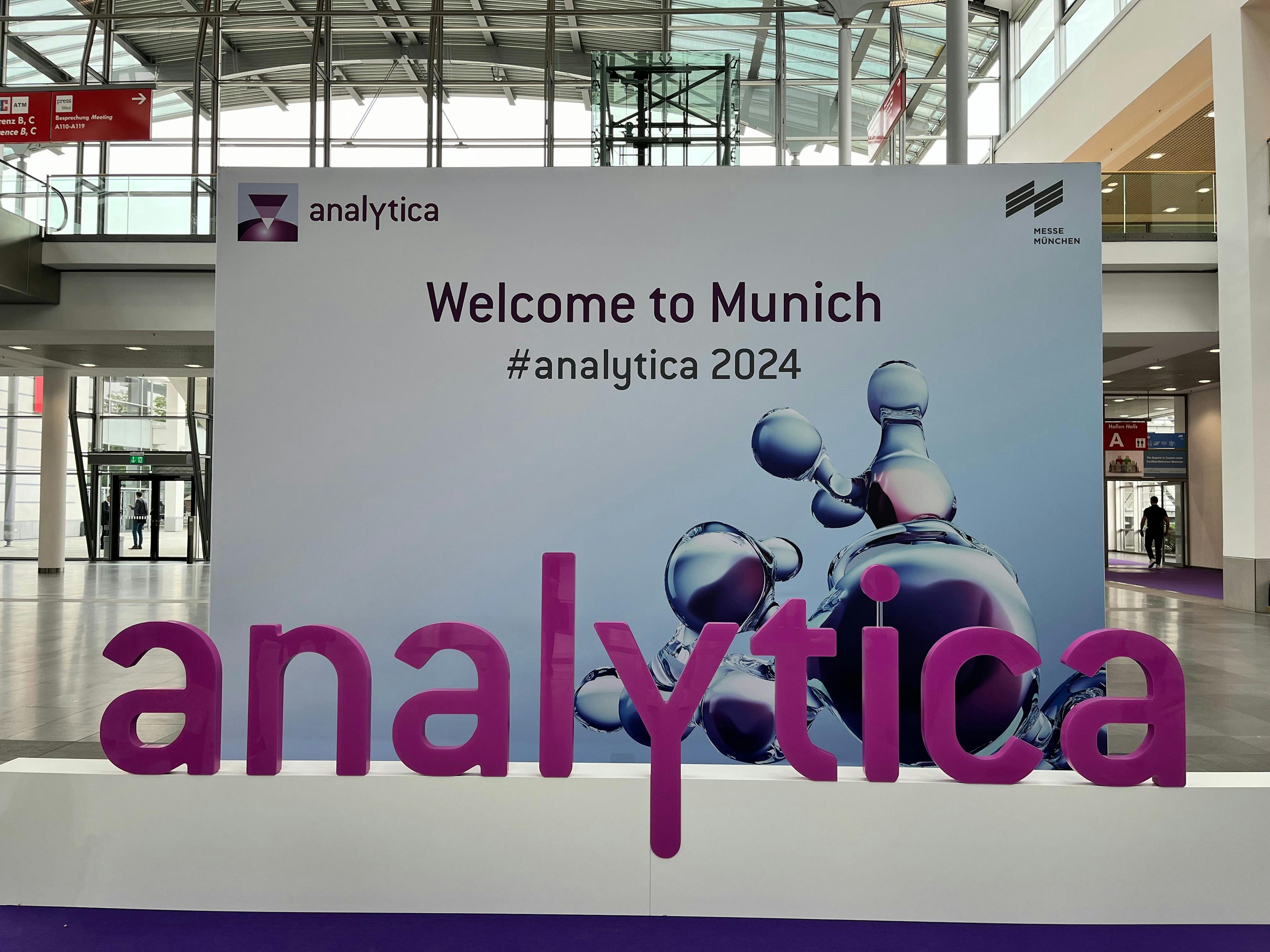 The 2024 Analytica conference took place in Munich, Germany. © Caroline Hroncich