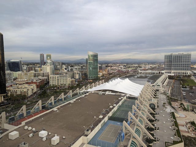 Overlooking the San Diego Convention Center | Image Credit: © Patrick Lavery