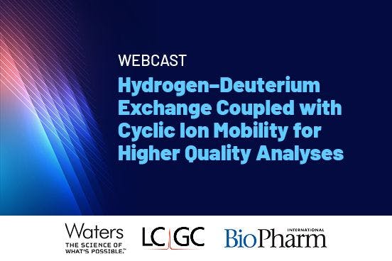 Hydrogen–Deuterium Exchange Coupled with Cyclic Ion Mobility for Higher Quality Analyses