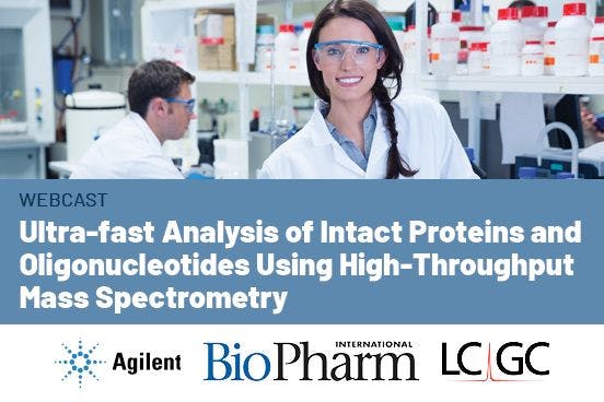 Ultra-fast Analysis of Intact Proteins and Oligonucleotides Using High-Throughput Mass Spectrometry 
