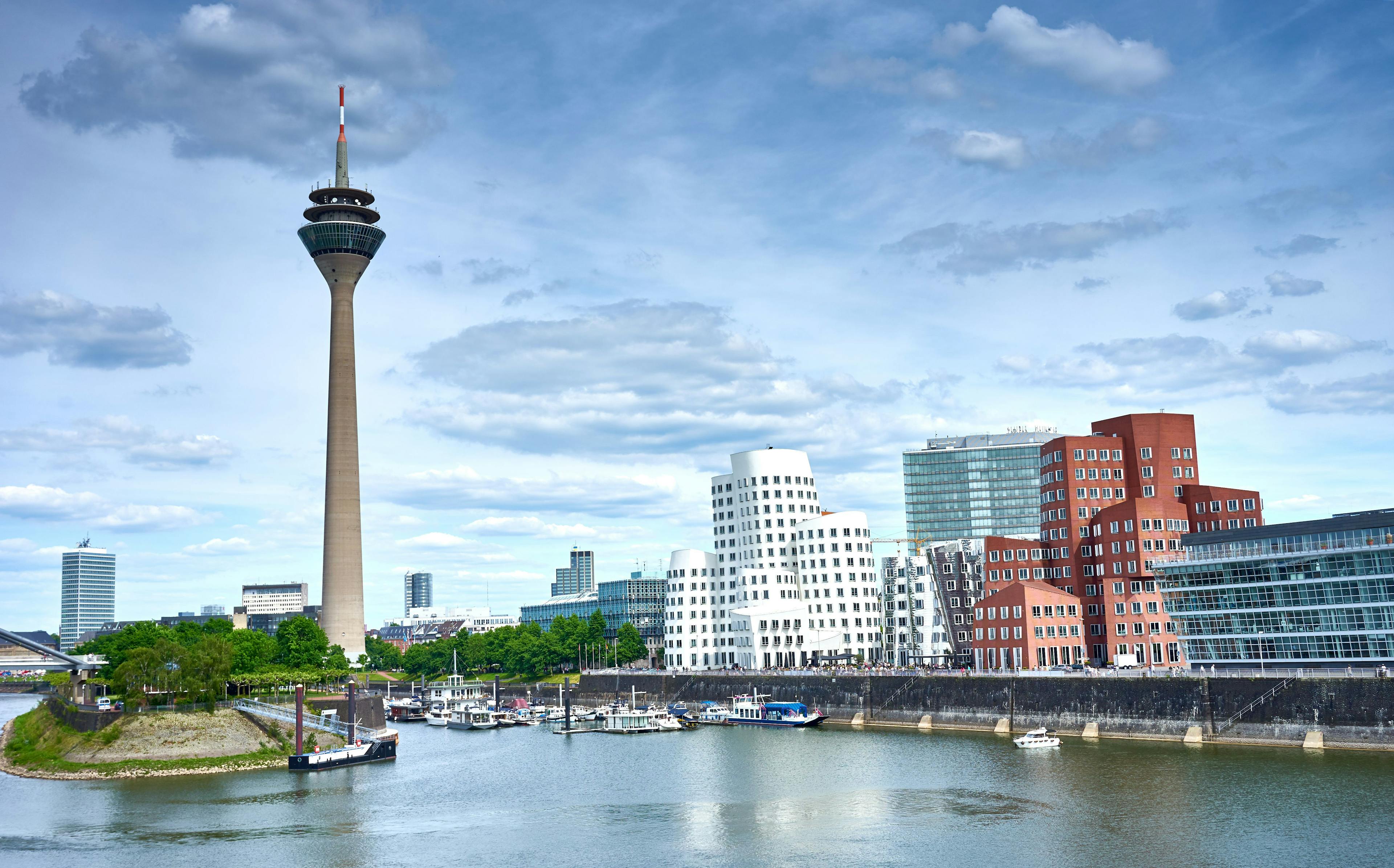 The city of Düsseldorf, Germany
