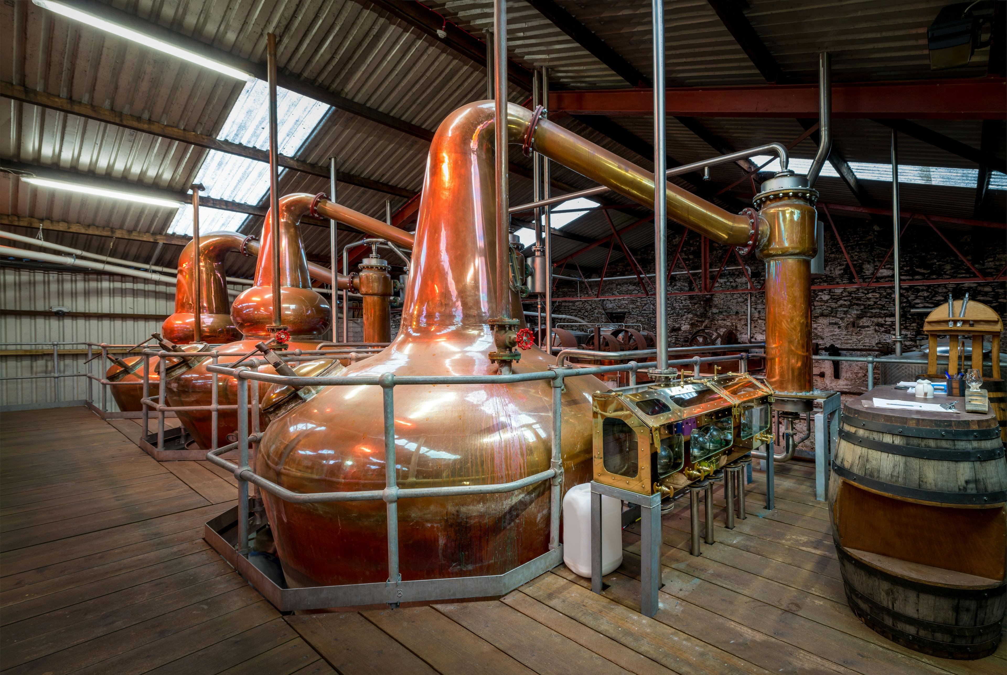 Whiskey distilleries are growing in Ireland as Irish whiskeys grow in popularity. Image Credit: © Peter - stock.adobe.com