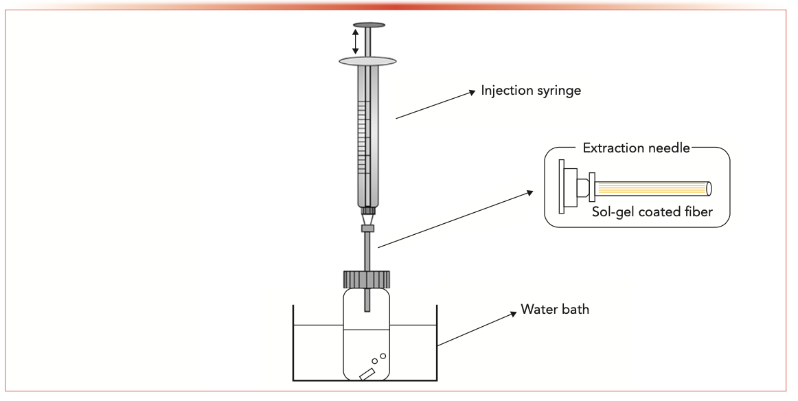 FIGURE 1: Schematic of the extraction method using a NTD.