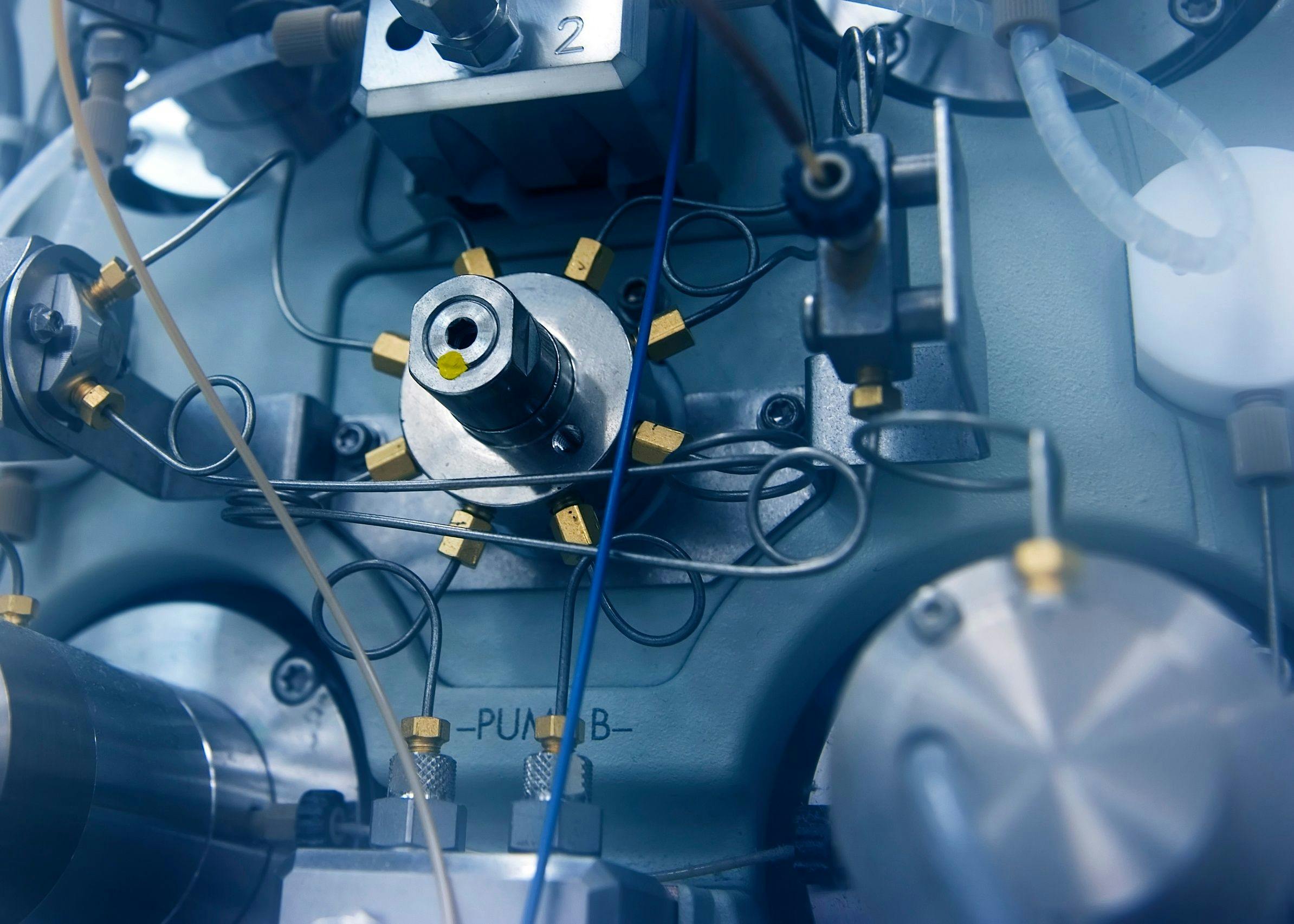 Close-up of an HPLC instrument pump | Image Credit: © Ioana Davies (Drutu) - stock.adobe.com