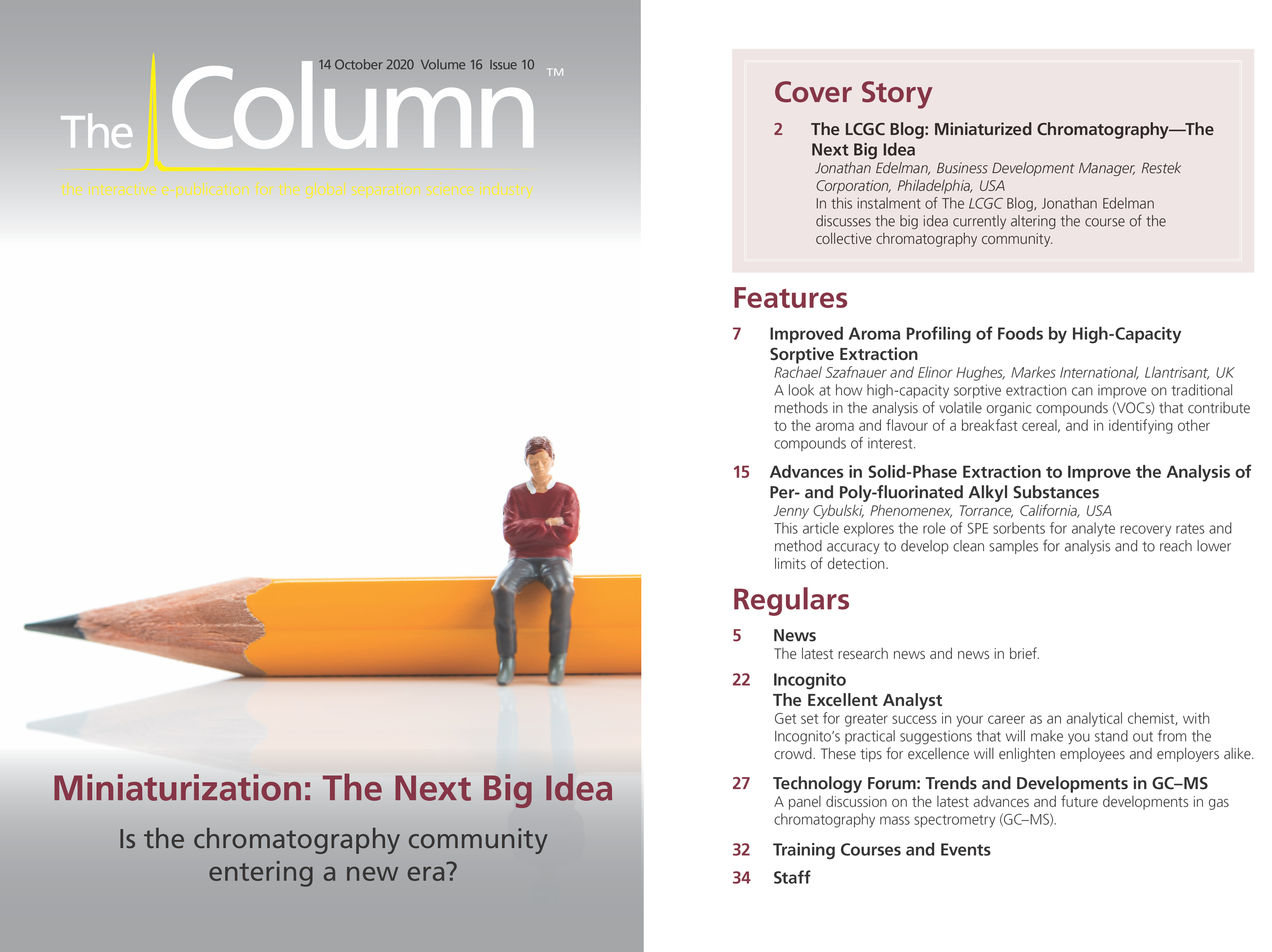 Vol 16 No 10 The Column October 2020 North American PDF