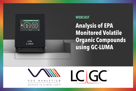 Analysis of EPA Monitored Volatile Organic Compounds Using GC-LUMA