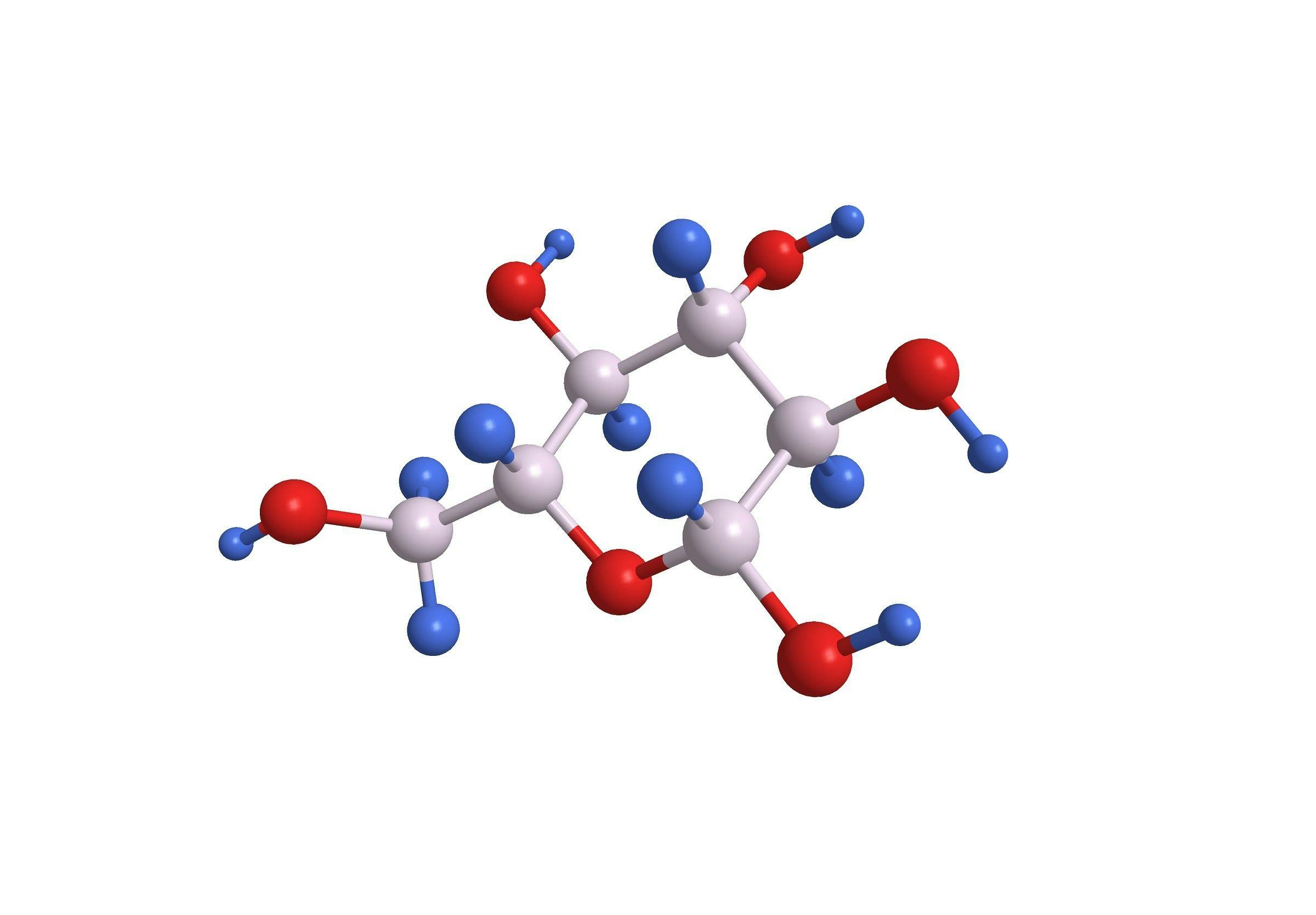 Molecular structure of glucose | Image Credit: © raimund14 - stock.adobe.com
