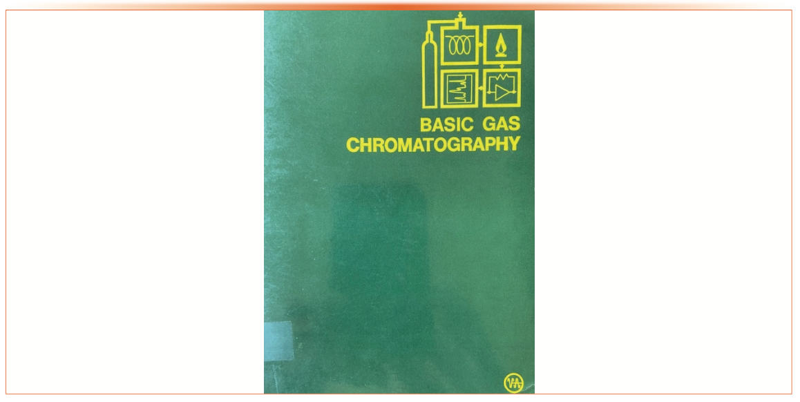 FIGURE 2: Image of the original green cover of the book entitled Basic Gas Chromatography.