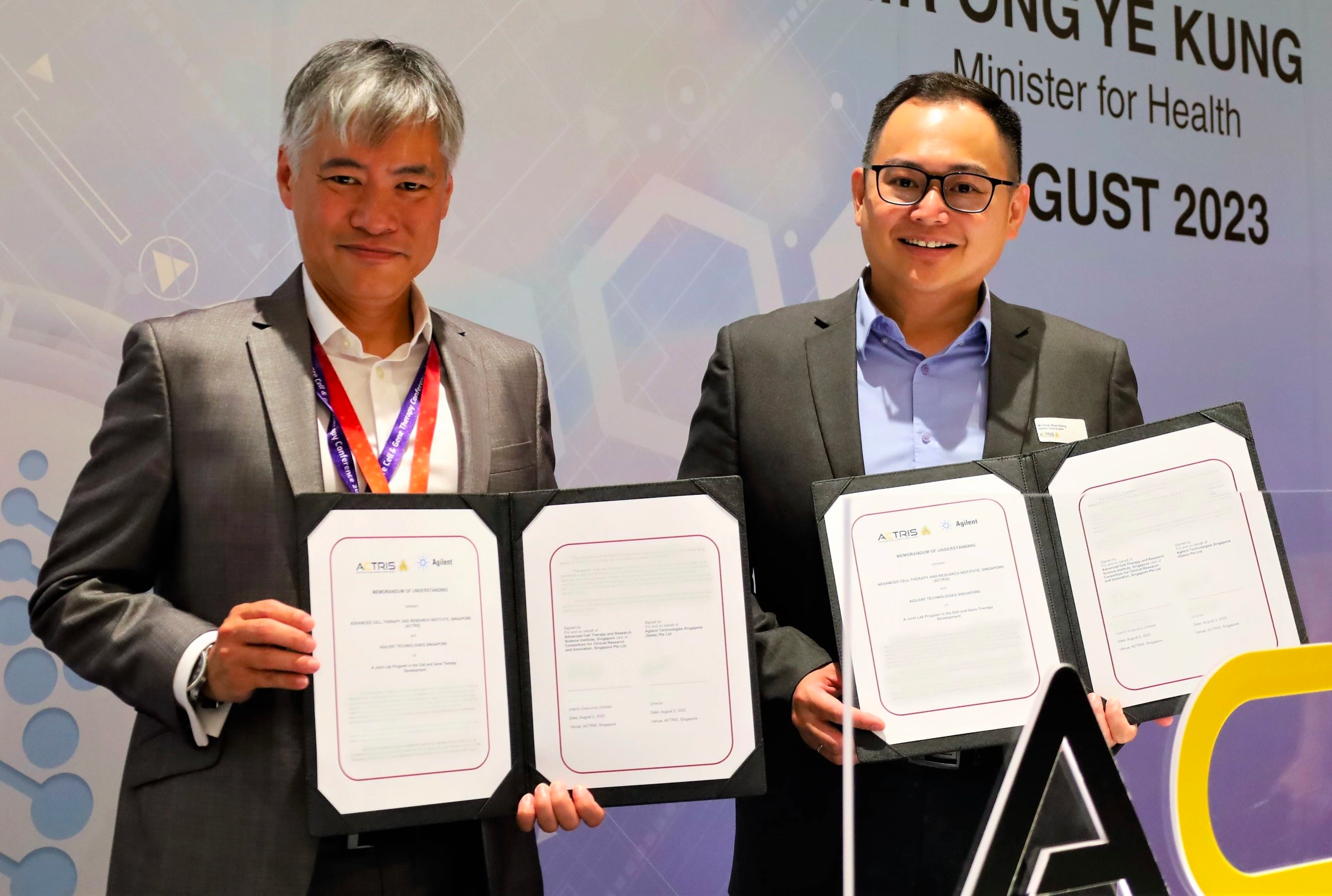 Agilent Partners with the Advanced Cell Therapy and Research Institute in Singapore