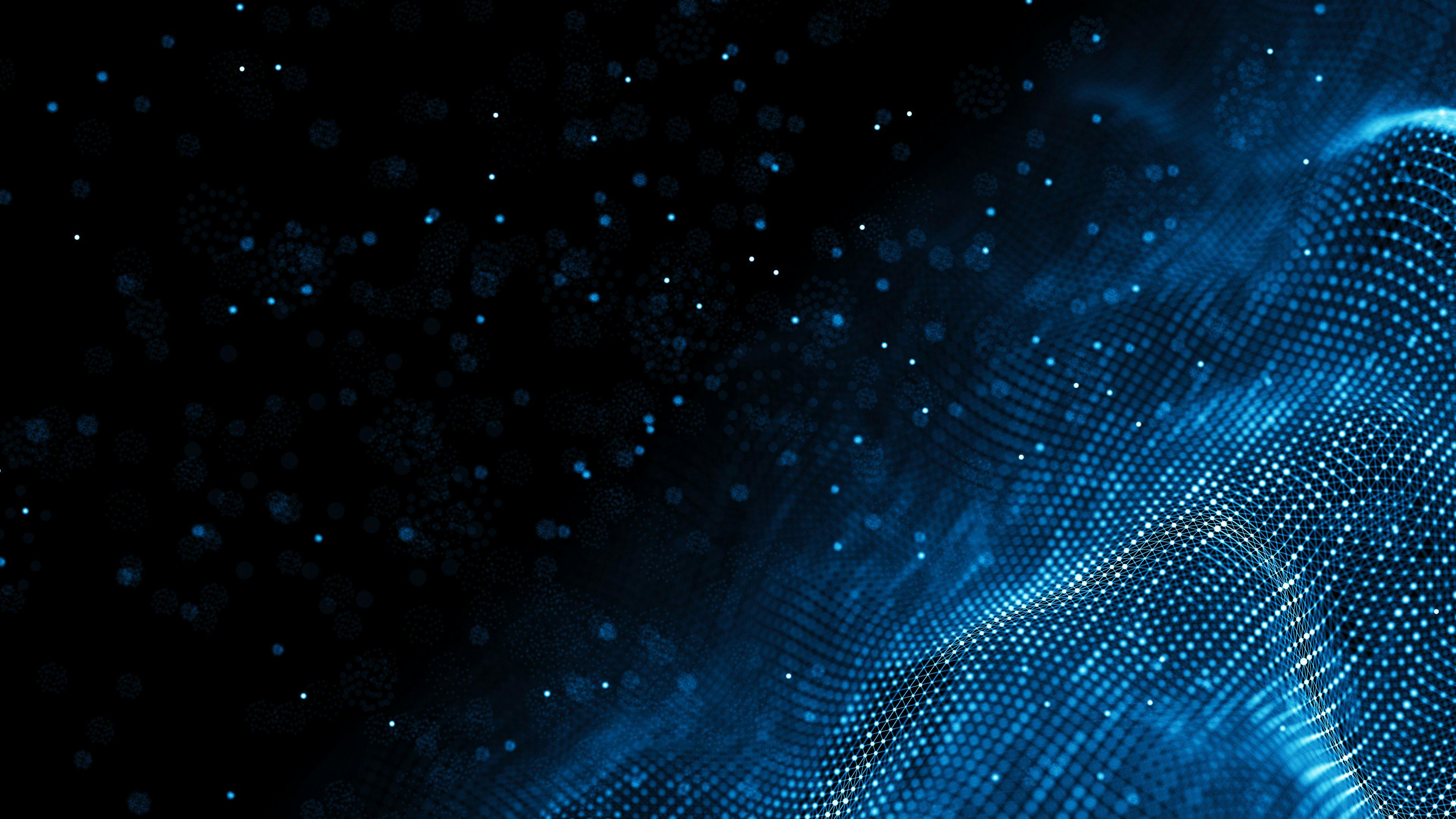 Data technology background. Abstract background. Connecting dots and lines on dark background. 3D rendering. 4k. | Image Credit: © Dmitry - stock.adobe.com