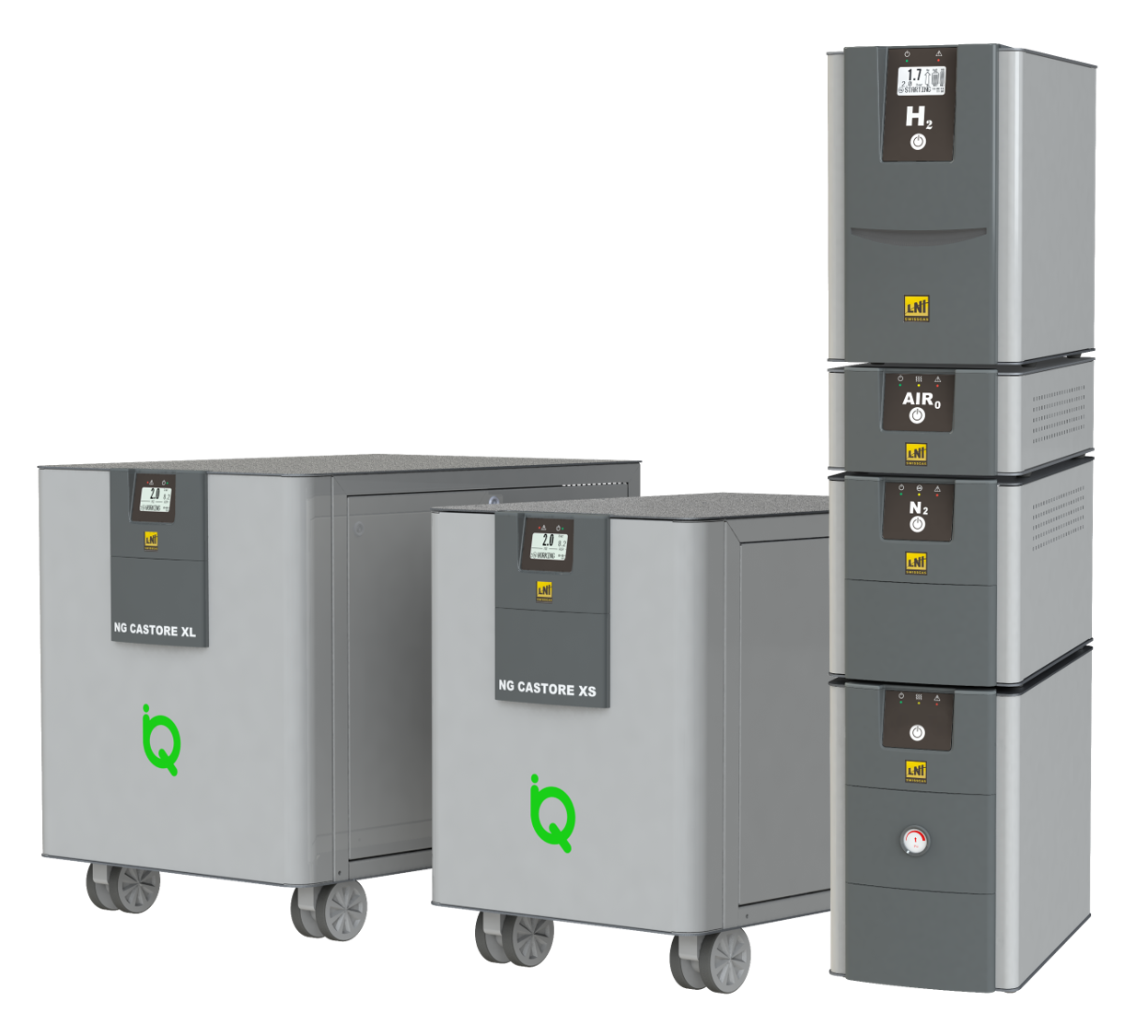 Gas generators and calibration systems