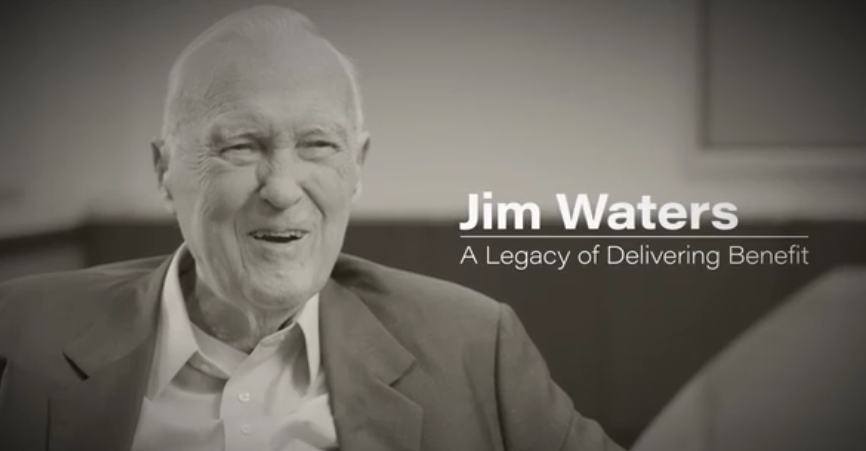Waters Corporation Celebrates the Life and Legacy of its Founder, Jim Waters