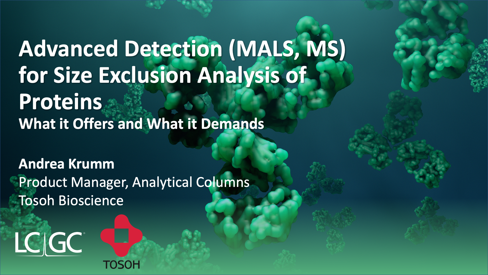 Advanced detection (MALS, MS) for size exclusion analysis of proteins - what it offers and what it demands