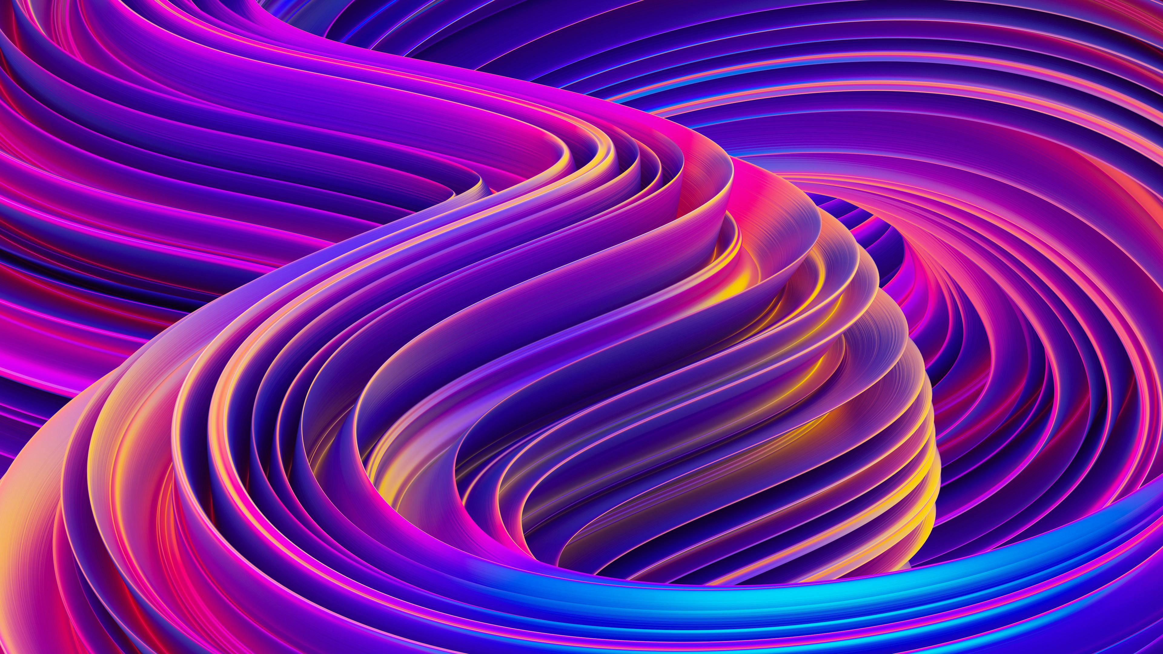 Liquid shapes abstract holographic 3D wavy background | Image Credit: © alexey_boldin - stock.adobe.com.