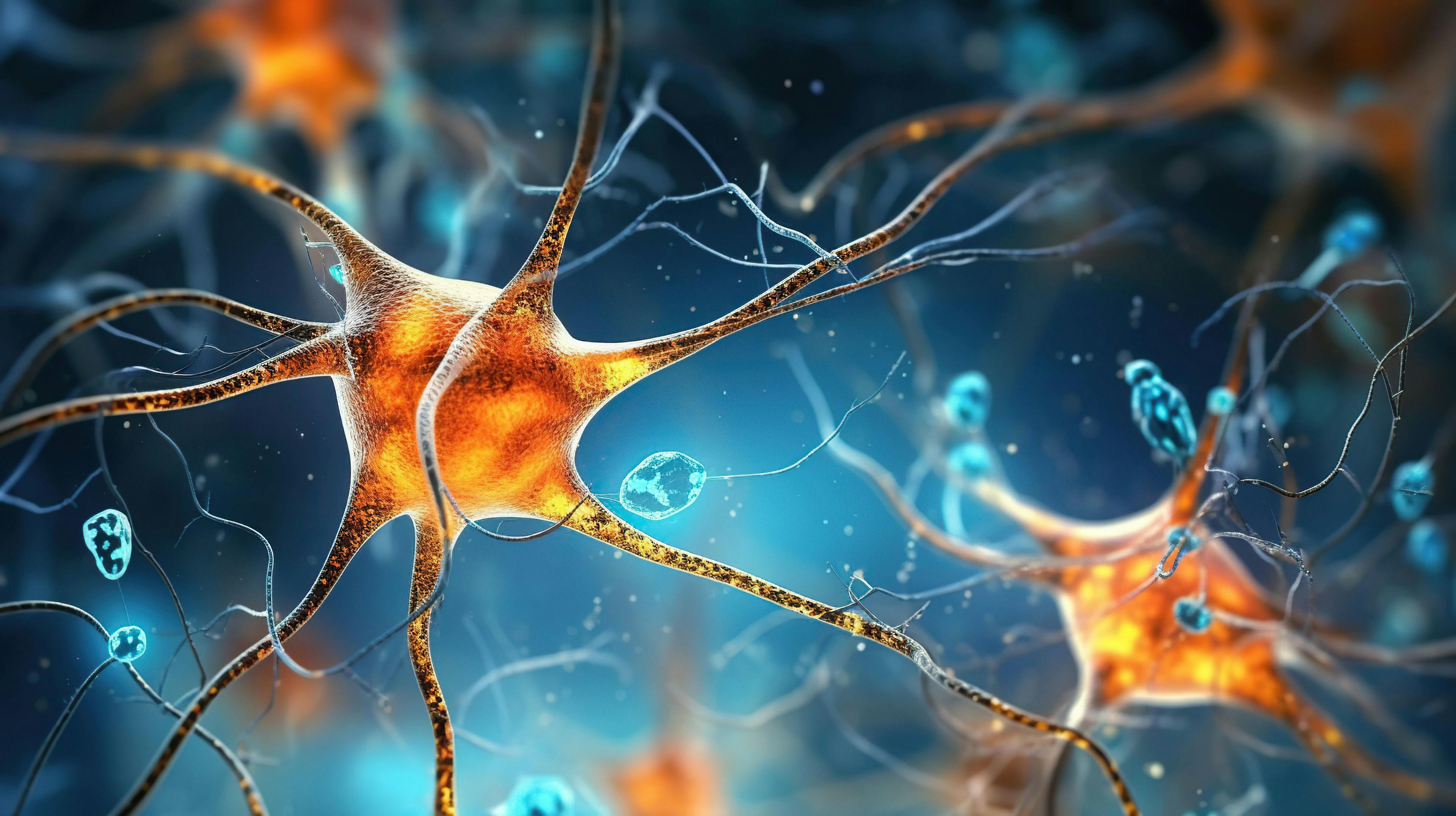 Conceptual illustration of neuron cells, close-up, Generative Ai | Image Credit: © maniacvector - stock.adobe.com