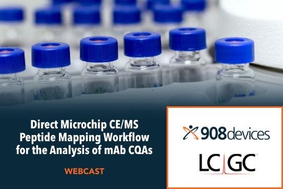 Direct Microchip CE/MS Peptide Mapping Workflow for the Analysis of mAb CQAs