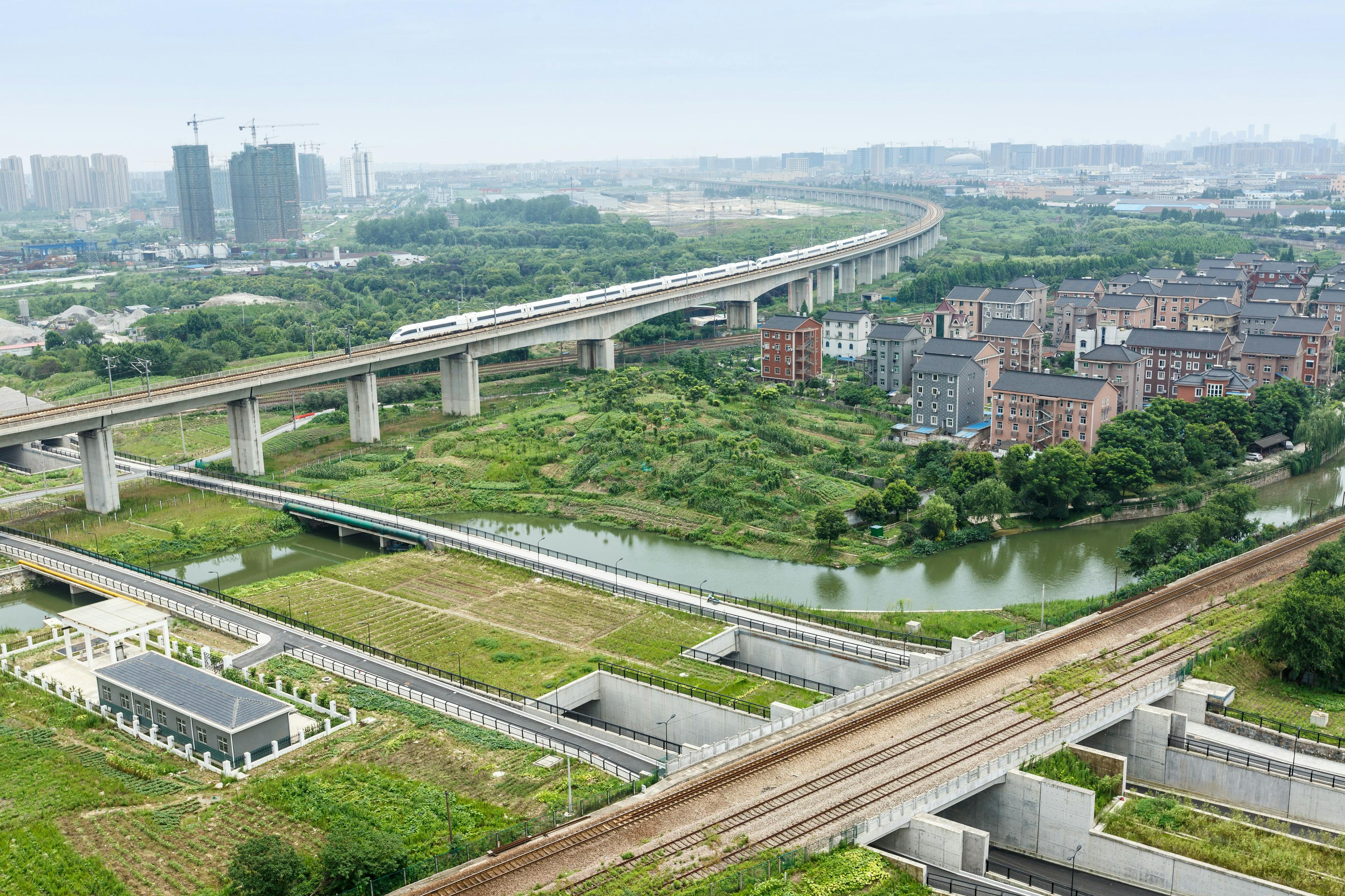 Hangzhou suburbs aerial view in China | Image Credit: © ABCDstock - stock.adobe.com