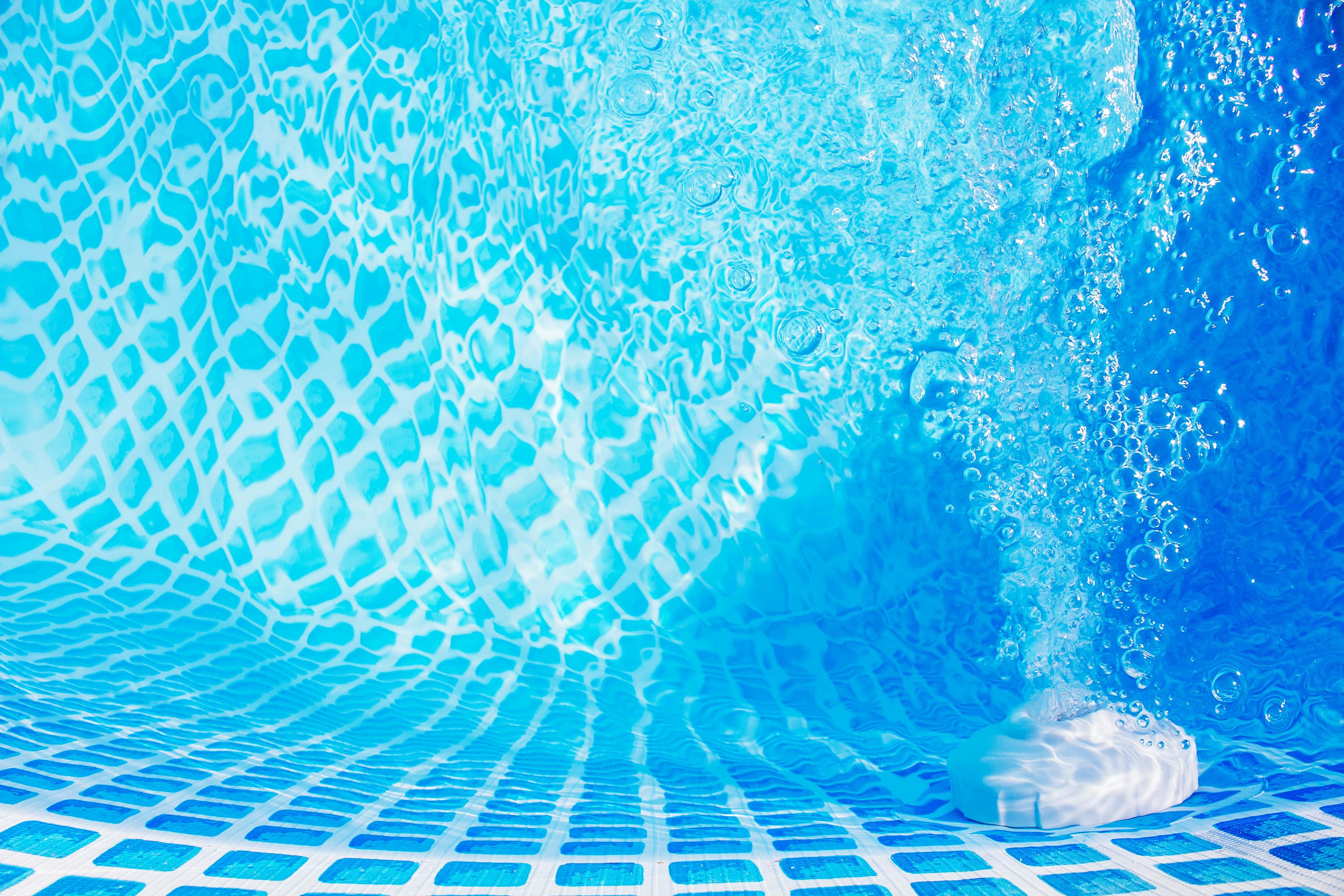 Swimming pool pipe technology. Water filtration. | Image Credit: © Antibydni - stock.adobe.com
