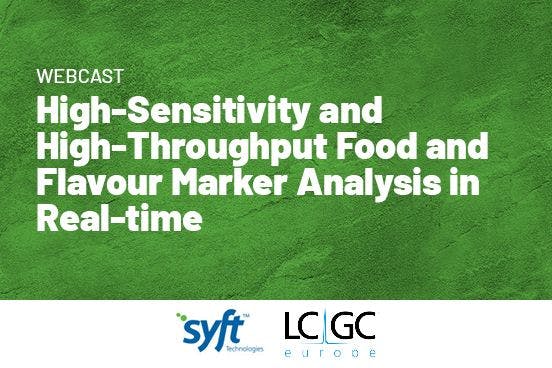 High-Sensitivity and High-Throughput Food and Flavour Marker Analysis in Real-time