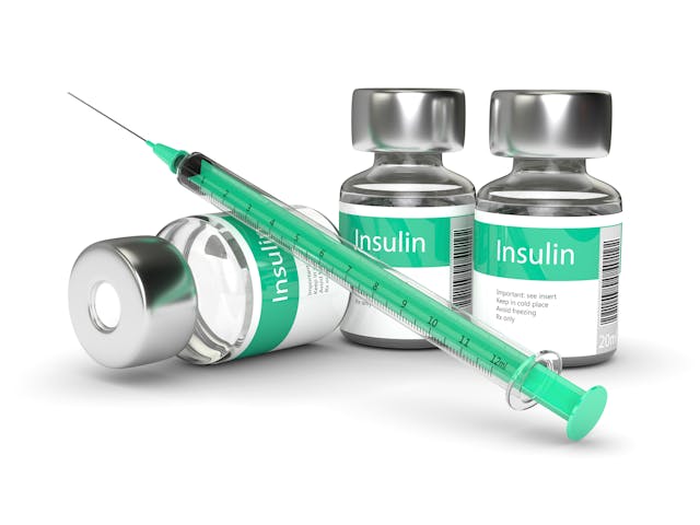 3d rendering of insulin vials and syringe isolated over white | Image Credit: © Aleksandra Gigowska - stock.adobe.com