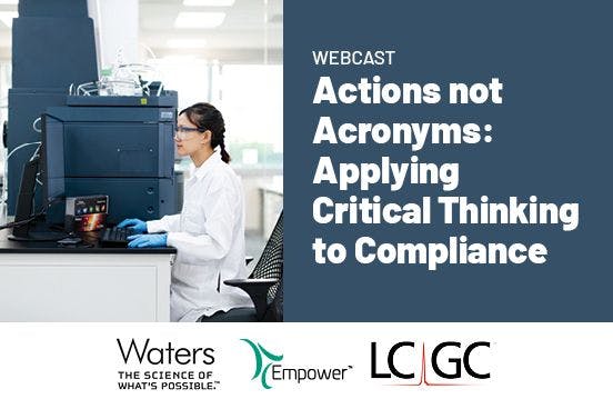 Actions not Acronyms: Applying Critical Thinking to Compliance