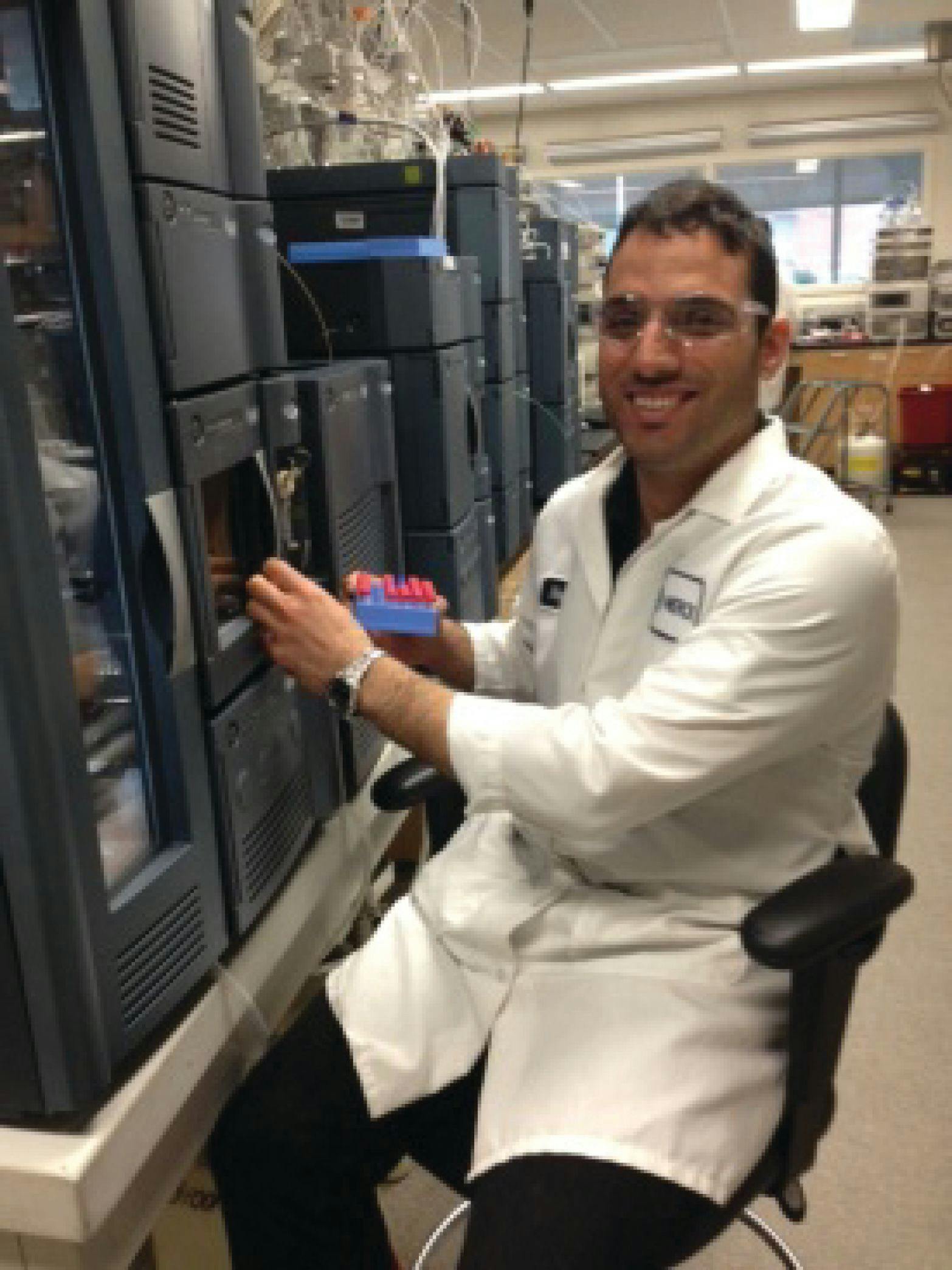 In 2015 Regalado won the award for the most publications of any Merck postdoctoral researcher. The plaque presented to him at the annual postdoc symposium was inscribed “Publication Monster,” featuring an image of Godzilla holding many manuscripts. During his first year as a postdoctoral fellow, Erik contributed to the publication of 18 impactful articles, which included contributing to a publication in the journal Science. Comments and image courtesy of Alexey A. Makarov and Robert Hartman, respectively.