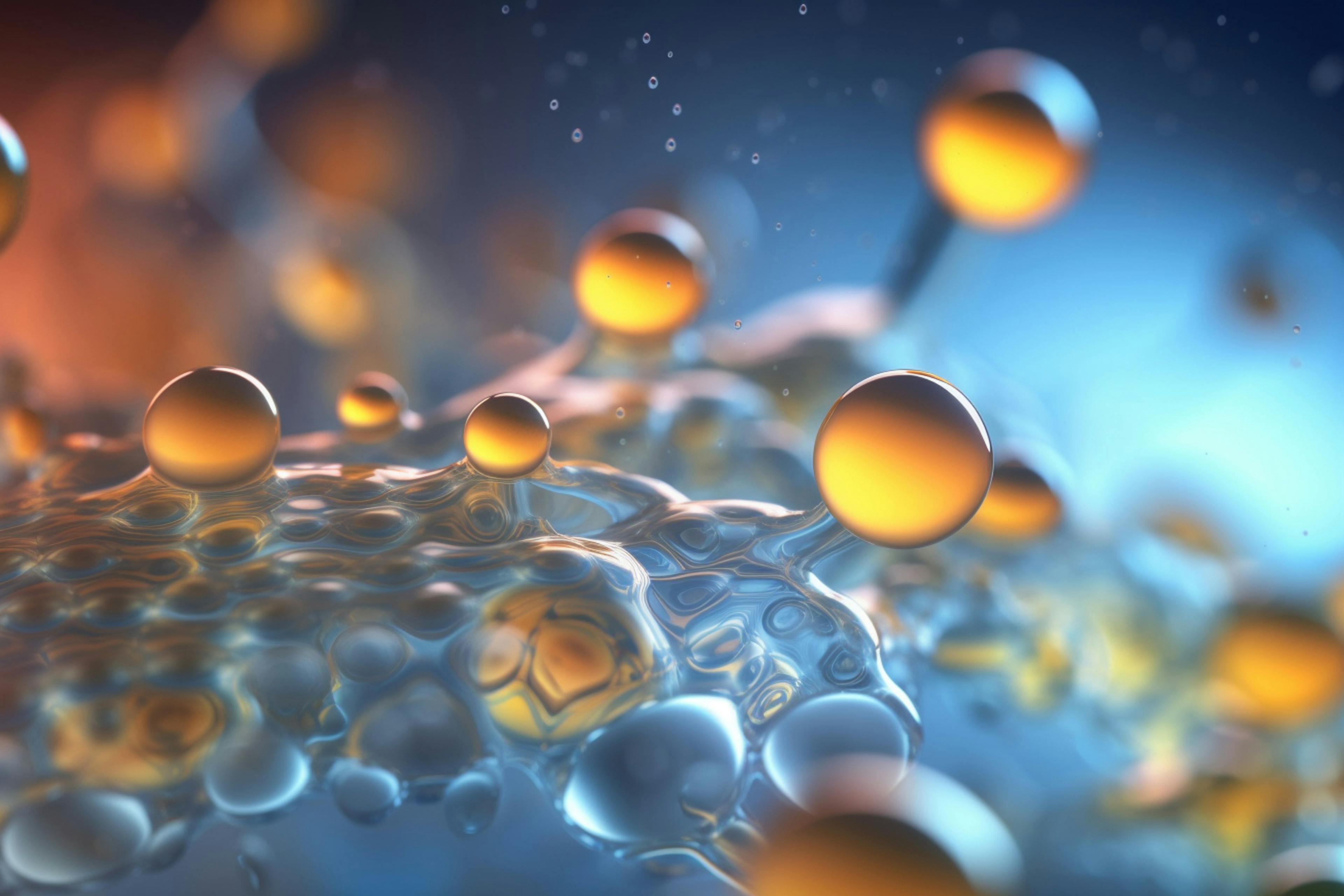 Colorful 3D Illustration of the Biochemical Process of Lipid Synthesis | Image Credit: © artefacti - stock.adobe.com