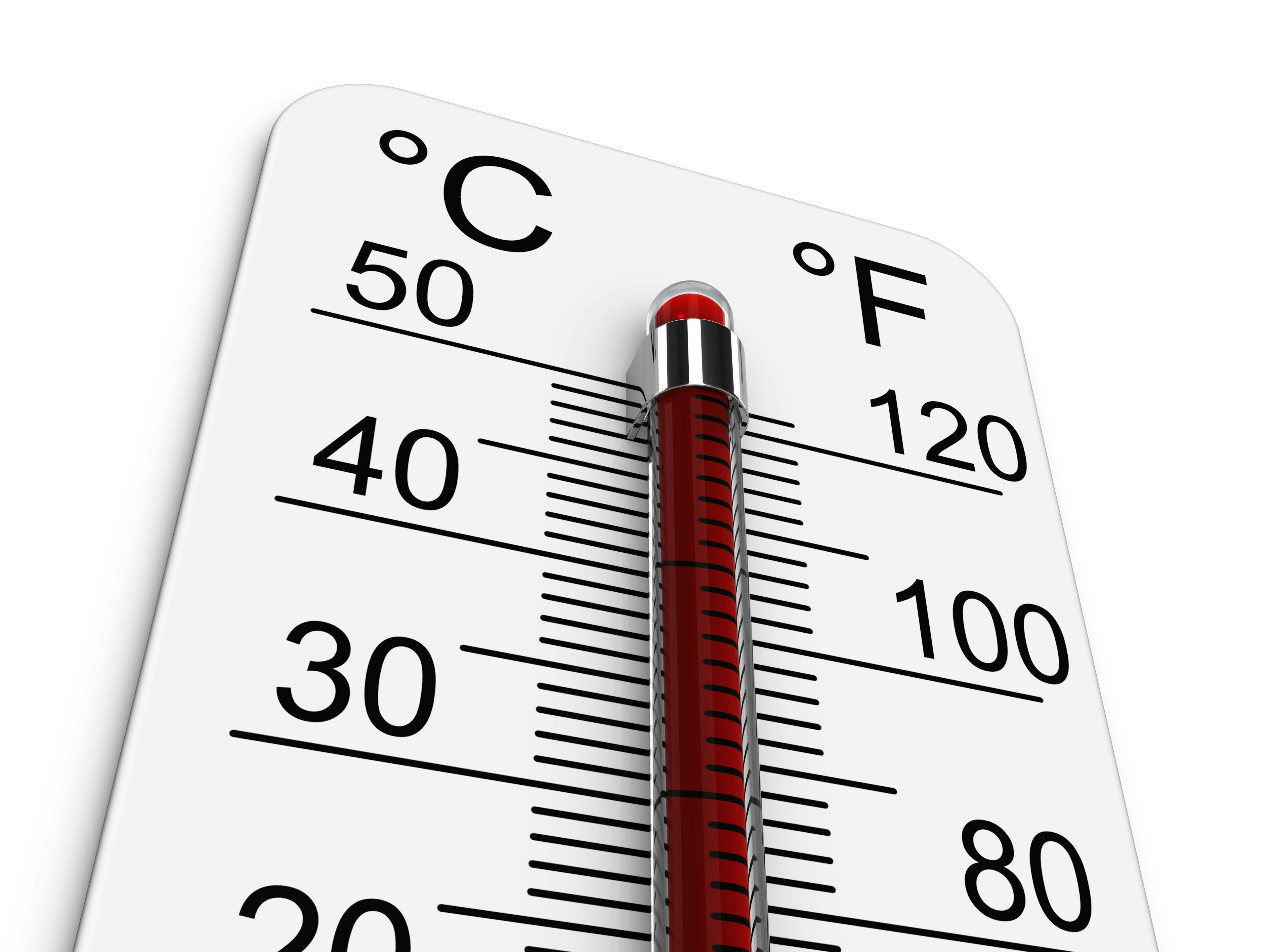 Thermometer indicates extremely high temperature | Image Credit: © D.R.3D - stock.adobe.com
