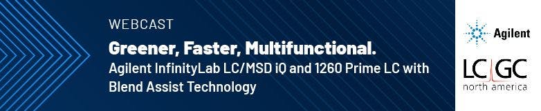 Greener, Faster, Multifunctional. Agilent InfinityLab LC/MSD iQ and 1260 Prime LC with Blend Assist Technology