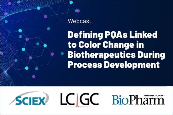  Defining PQAs Linked to Color Change in Biotherapeutics During Process Development